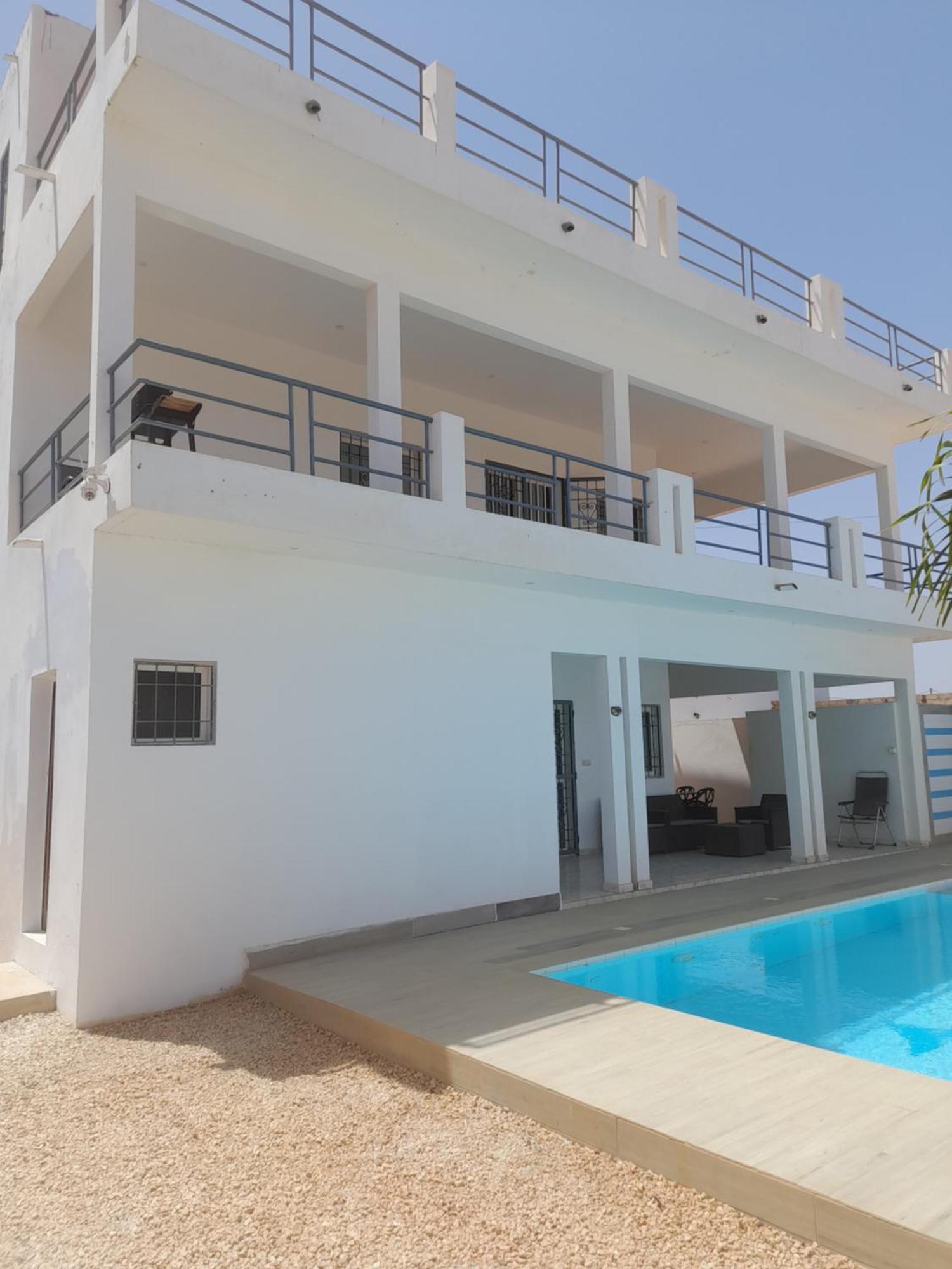 Maison D Hote La Dore Du Senegal Bas-De - Villa Somone Exterior foto